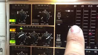 Behringer FBQ6200HD UltraGraph Pro Ecualizador de 31 Bandas