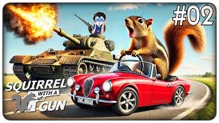 SCOIATTOLO CON AUTO VS PADRE CON CARRARMATO: LA SFIDA SUPREMA | Squirrel with a gun - ep.02