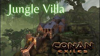 Conan Exiles: Jungle Villa Role-Play Home – Time-Lapse Build & Walkthrough!