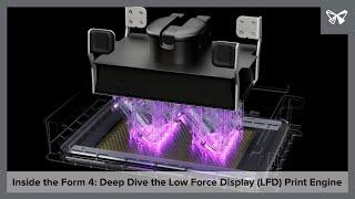 Inside the Form 4: Deep Dive the Low Force Display (LFD) Print Engine