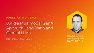 Build a Multimodal GenAI App with LangChain and Gemini LLMs