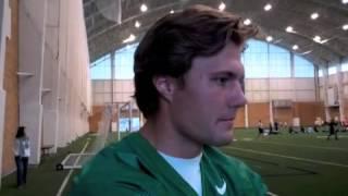 BYU quarterback Riley Nelson on 09/25/12