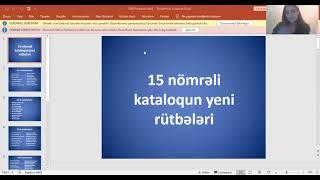 Yeni rütbələrin təbriklər iclası - Zeynəb Əliyeva