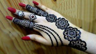 Top Arabic backhand Mehandi designs collection || Arabic Mehandi k Design