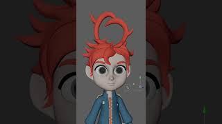 Facial emotion rigging process in Maya #animation #3d #rig