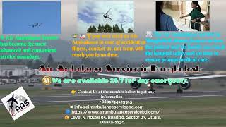 Air Ambulance Service in Bangladesh Domestic & International By Exclusive Global Service