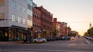 Walking Tour of Downtown Charlottetown, PEI 4K