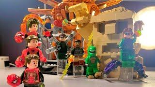 Upgrading Lego's Spider-Man No Way Home final battle (ASMR) #76261