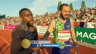 Ramil Guliyev 200m in Szekesfehervar - Hungarian Athletics GP 2019 (20.23)