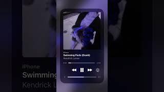 Swimming Pools Drank - Kendrick Lamar  #spotify #spotifyplaylist #spotifymusic #spotifyviral