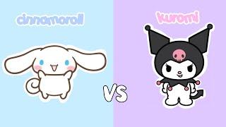 -`~•Cinnamoroll VS Kuromi•~`-