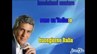 Toto Cutugno L'italiano Karaoke Instrumental + lyrics