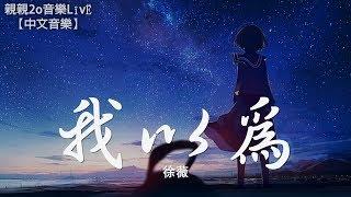 徐薇 - 我以為 (女聲版)【動態歌詞Lyrics】