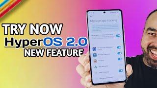 New Security App - iOS Feature In HyperOS 2.0 or 1.5 -  Brings App Tracking