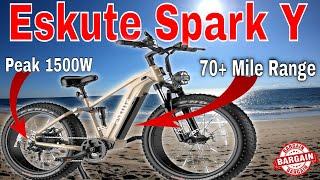 ESKUTE Spark Y 26" Electric Bike | 70+ Miles Range