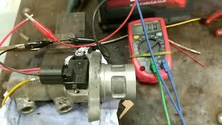 Brake light switch bench test (Hall Effect brake switch)