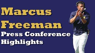 Marcus Freeman Press Conference Highlights, November 4th