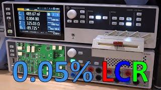 TSP #237 - Rohde & Schwarz LCX200 Precision 10MHz LCR Meter Review, Tutorial, Teardown & Experiments