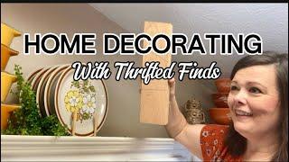 Home Decorating w/ Thrifted Finds