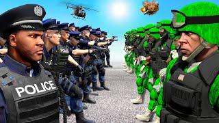 GTA 5 - POLICE vs ARMY