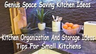 Kitchen Organization & Storage Ideas To Save Space In The Kitchen(Genius Space Saving Kitchen Ideas)