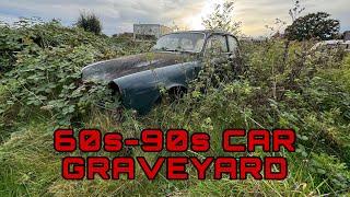 Exploring an INCREDIBLE Graveyard Collection of Rotting Cars! Renault Fuego, G Wagon and More!