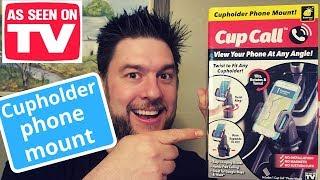 Cup Call review: as seen on TV Bulbhead Cup Call phone mount [123]