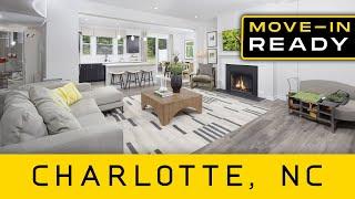 Move-In Ready Townhomes in Charlotte, NC: The Claymore Plan at Porter’s Row