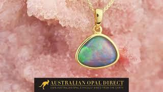 Opal Necklace, Opal Necklace Australia, Opal Necklace Pendant - Australian Opal Direct