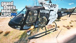 NOOSE SWAT Helicopter Patrol in GTA 5!!