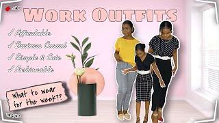 WORKWEAR OUTFIT IDEAS | what to wear to the office 2022 (Very much Business casual)