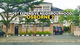 OSBORNE 2 IKOYI LAGOS NIGERIA  TOUR | MOST EXPENSIVE NEIGHBORHOOD IN NIGERIA?