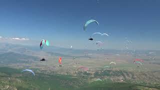 Paragliding World Cup Krushevo 2022 task 4
