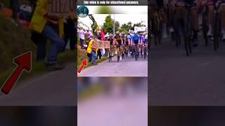 This woman crashed the entire race! #shorts
