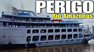 VIAGEM DE BARCO MANAUS A SANTARÉM  INACREDITÁVEL QUE ELES FAZEM ISSO EM PLENO RIO AMAZONAS Ep-139