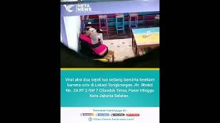 Viral Aksi Sejoli Tua Berbuat Mesum Di Warung Terekam Cctv