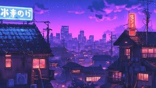 1980s & 90s Lofi Hip Hop Beats  Retro Vibes & Nostalgic Japanese Town Ambience  Lofi Rain Playlist