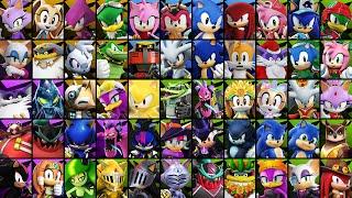 Sonic Forces Speed Battle: All 55 Characters Gameplay