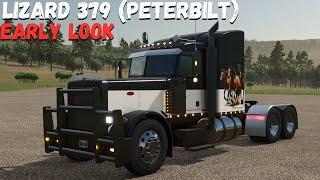 EARLY LOOK LIZARD 379 (PETERBILT) BY SLEUTJES MODDING | Farming Simulator 25