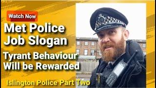 Met Police Job Slogan:  Tyrant Behaviour Will be Rewarded  #owned #epic #fail