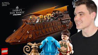 LEGO Star Wars UCS JABBA'S SAIL BARGE PICTURES! (ALL DETAILS)