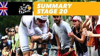 Summary - Stage 20 - Tour de France 2018