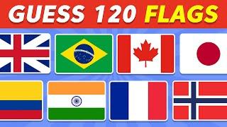 Guess the Flags | 120 Flags Quiz