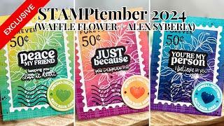 STAMPTEMBER 2024 | WAFFLE FLOWER & ALEX SYBERIA DESIGNS