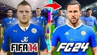 I Rebuild Leicester City From FIFA 14 to FC 24!