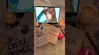The Cruel Prince Series Holly Black  #booktube #bookrecommendations #blowup #ytshorts #books