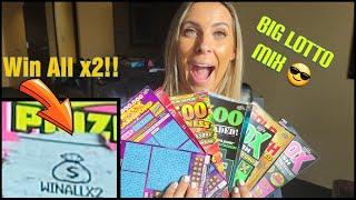 500x WIN ALL!! A Very Happy Lottery Birthday For Mega Millions Mike with Ally