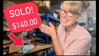 WHAT SOLD Selling a Vintage Y2K Goodwill BOLO Find for Big Money on eBay & Home Improvement Vlog