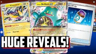 FIRST Battle Partners Cards Revealed! Bellibolt ex and more! Pokemon TCG News - Journey Together