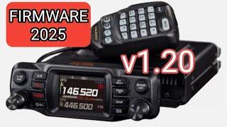 YAESU FTM-200 FIRMWARE UPDATE v1.20 - 2025